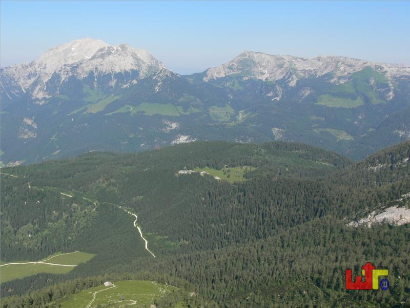 Gute Aussicht vom Watzmannhaus (1930m)
